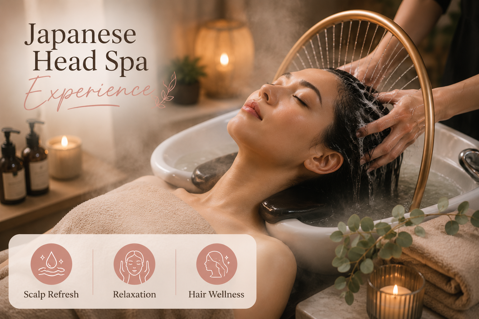 Japanese Head Spa Experience at Skylar’s Beauty and Bliss